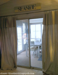 {Guest Post} DIY Drop Cloth Curtains - A Spectacled Owl
