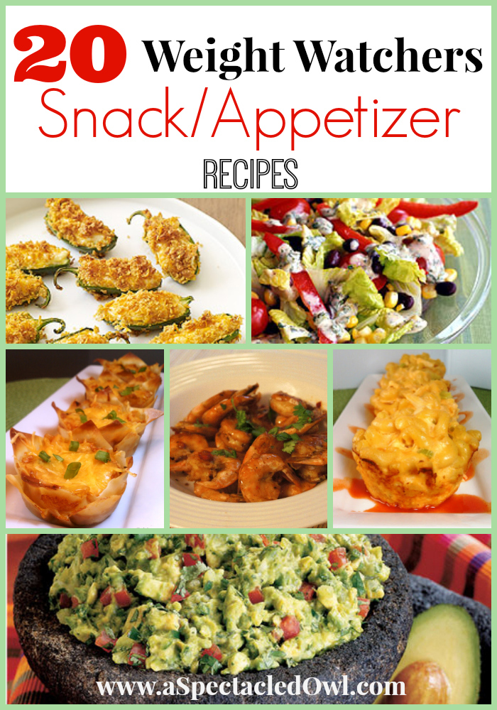 20 Weight Watchers Snacks and Appetizers Recipes 