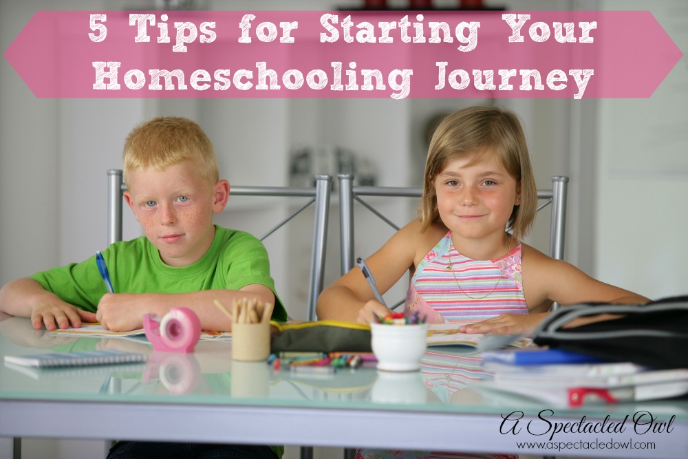 5 Tips for Starting Your Homeschooling Journey 