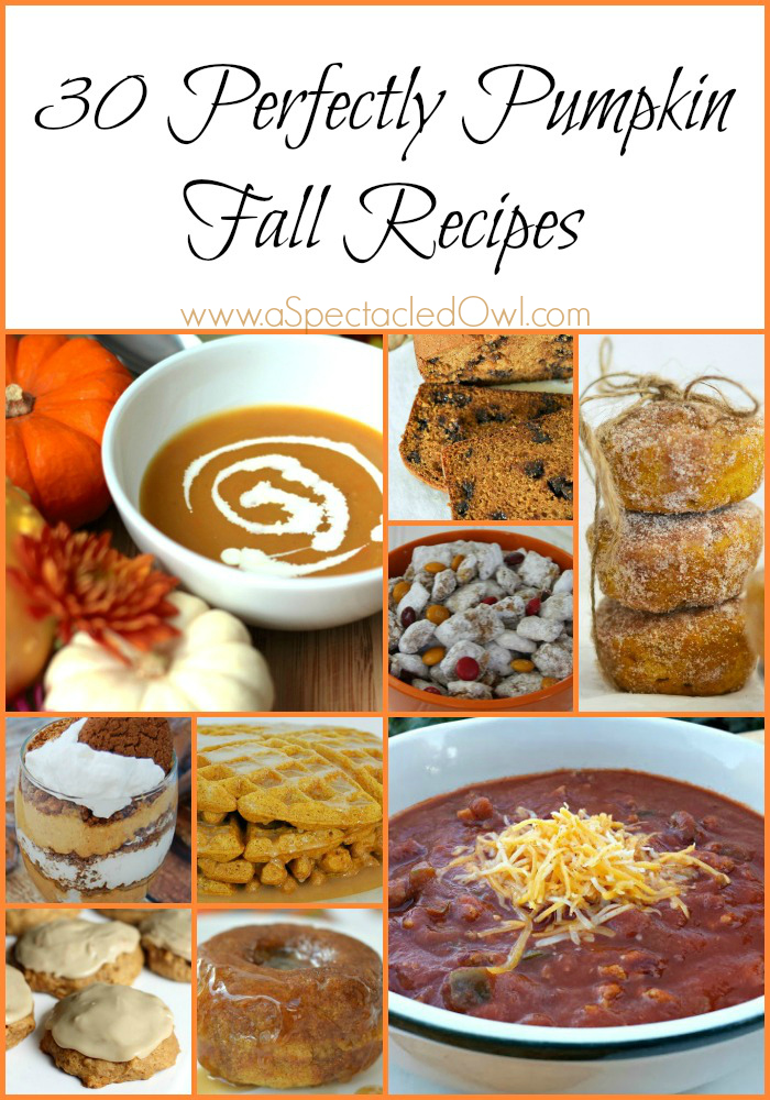 30 Perfectly Pumpkin Recipes for Fall