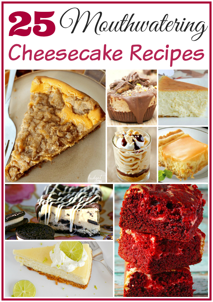 25 Mouthwatering Cheesecake Recipes