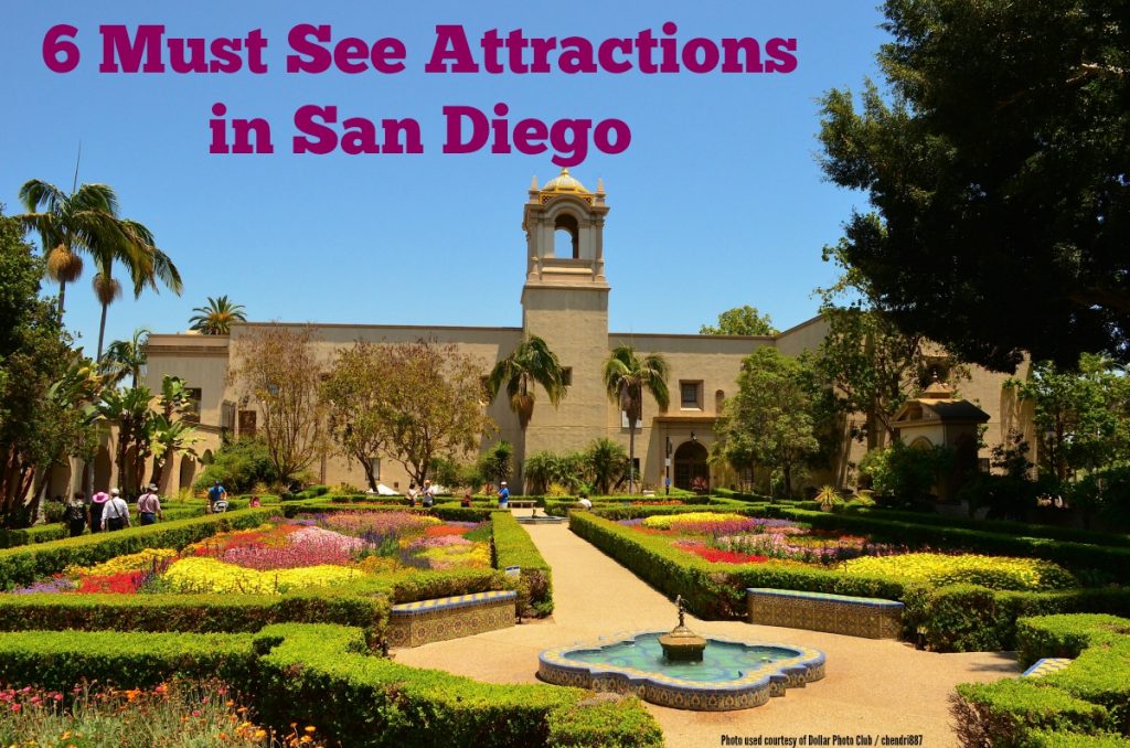 6 Must See Attractions in San Diego