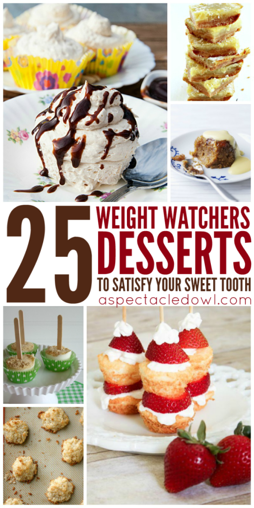 25 Weight Watchers Desserts to Satisfy Your Sweet Tooth