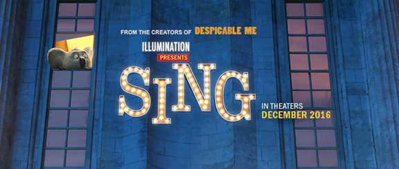 SING Movie in Theaters December 21st